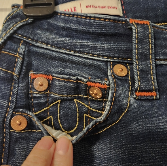 True Religion Halle Jeans size 26 - Picture 4 of 6